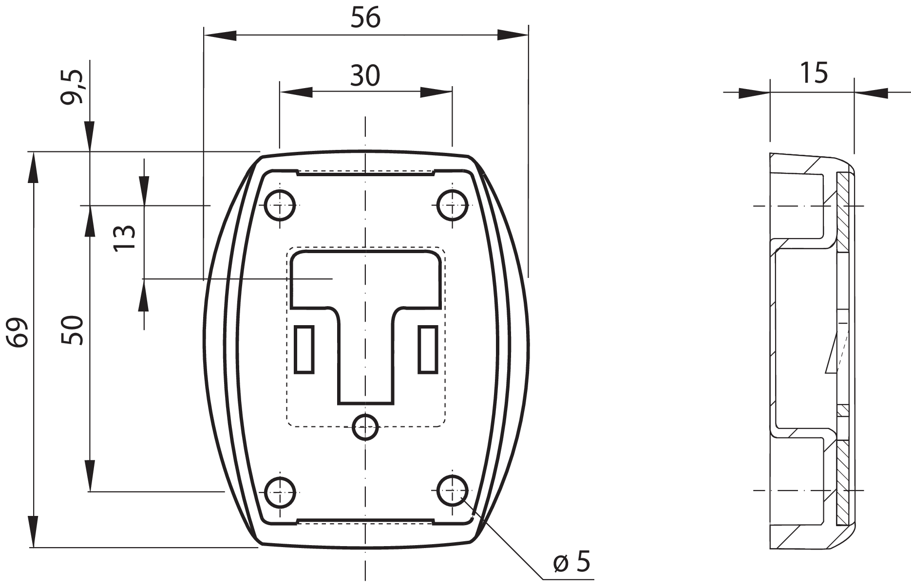 Halteteil (Aufbau / Einbau)
