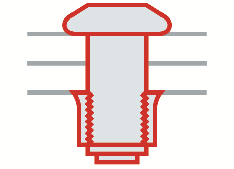 Symbol Schließringbolzen