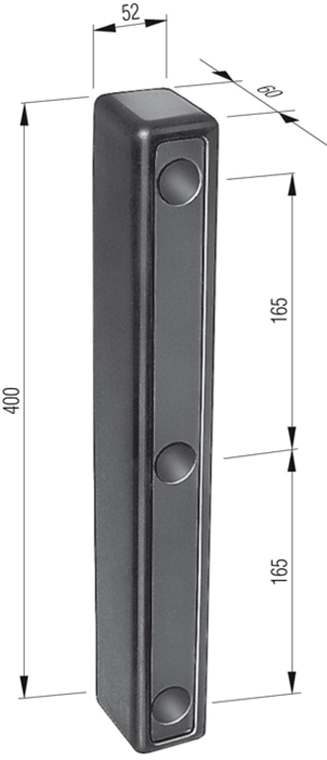 Rammpuffer 330 mm Lüft resist pro RB2533S Rammpuffer 330 mm Lüft resist pro RB2533S